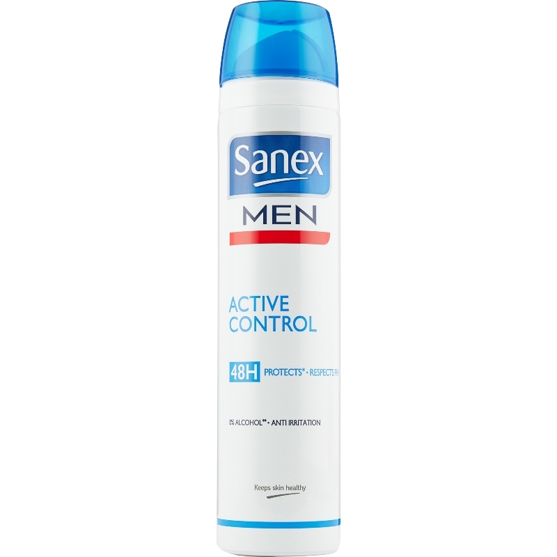 Sanex MEN Active Control 48H Antiperspirant 250 ml MyHair.dk
