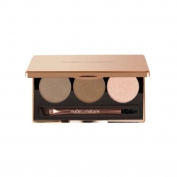 Nude by Nature Natural Definition Brow Palette 02 Brown