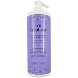 EVO Fabuloso Platinum Blonde Toning Shampoo 1000 ml