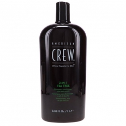 American Crew 3-IN-1 Tea Tree Shampoo Conditioner Body Wash 450 ml
