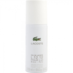 Lacoste L.12.12 Blanc Deodorant Spray 150 ml
