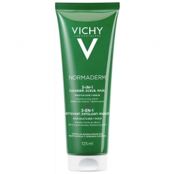 Vichy Normaderm 3 in 1 Scrub Cleanser Mask 125 ml