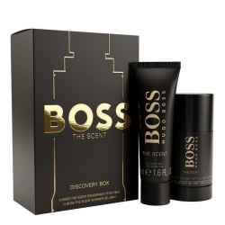 Hugo Boss The Scent Discovery Box Deo og Shower Gel Gaveæske