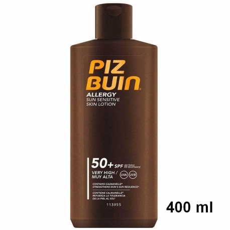 Piz Buin Sun Lotion Allergy 50+ 400 ml