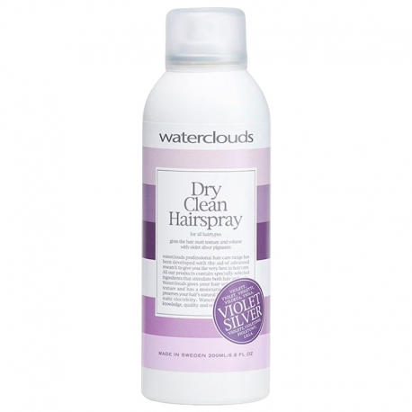 Waterclouds Dry Clean Hairspray Violet Silver 200ml
