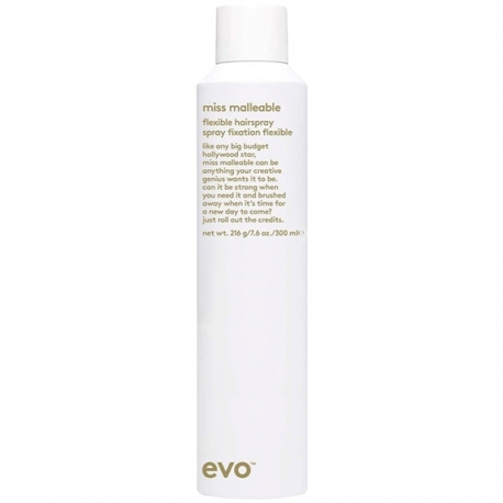 EVO Miss Malleable Flexible Hairspray 285 ml