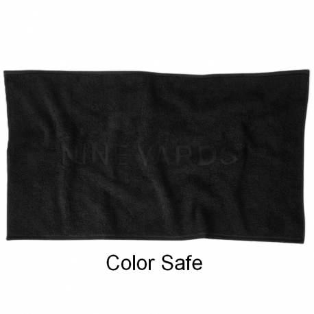 Nine Yards Frisør-Håndklæde 40x70 cm Sort