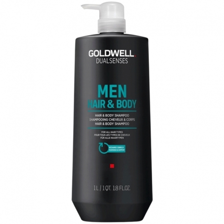 Goldwell Dualsenses For Men Hair & Body Shampoo 1000 ml U