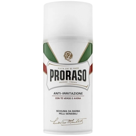 Proraso Shaving Foam Green Tea & Oatmeal 300 ml
