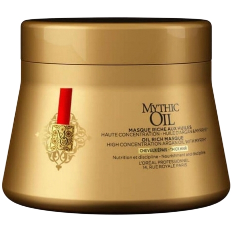 L'Oréal Mythic Oil Mask Argan & Mirra Thick Hair 200 ml