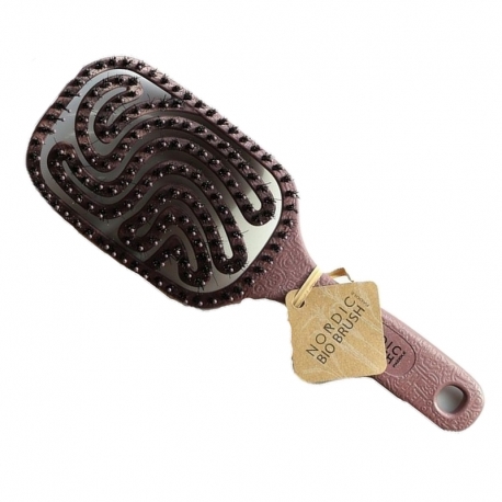 Nordic Bio Brush Paddel Nature Rosa