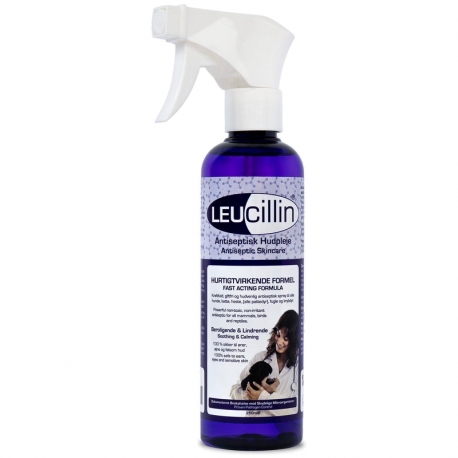 Leucillin Antiseptisk Hudpleje til Hund og Kat 250 ml