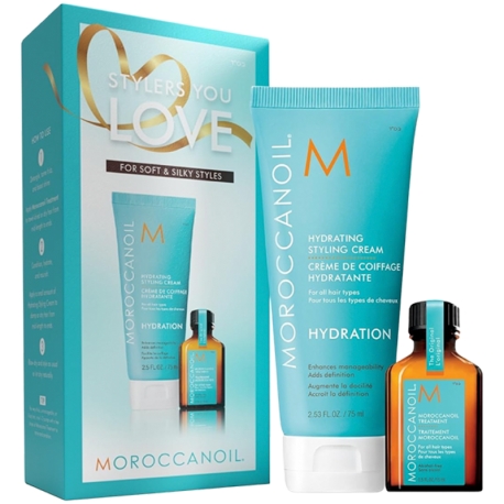 Moroccanoil Stylers You Love for Soft & Silky Styles sæt