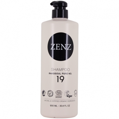 Zenz Pure no. 19 Rhassoul Shampoo 900 ml