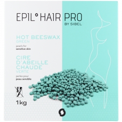 Sibel Epil Hair Pro Voksperler Beeswax Sensitive Skin Types Grøn 1 kg