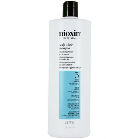 Nioxin System 3 Scalp + Hair Shampoo 1000 ml
