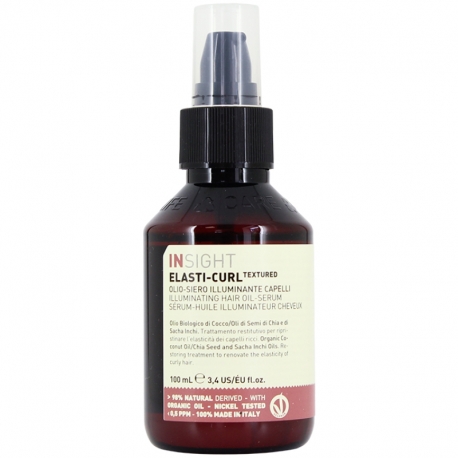 Insight Elasti-Curl Illuminating Hair Oil-serum 100 ml