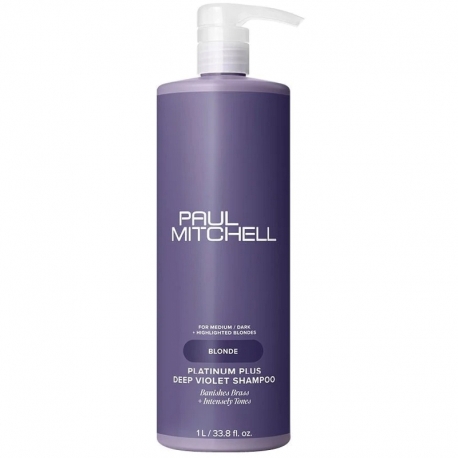 Paul Mitchell Blonde Platinum Plus Deep Violet Shampoo 1000 ml