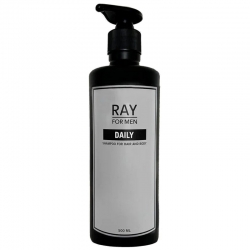 RAY for Men Daily Shampoo Hair and Body 500 ml