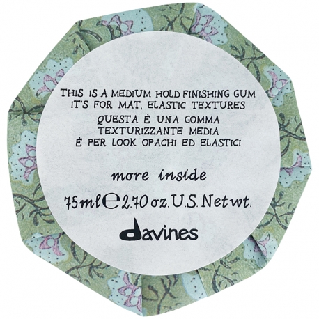 Davines More Inside Medium Hold Finishing Gum 75ml
