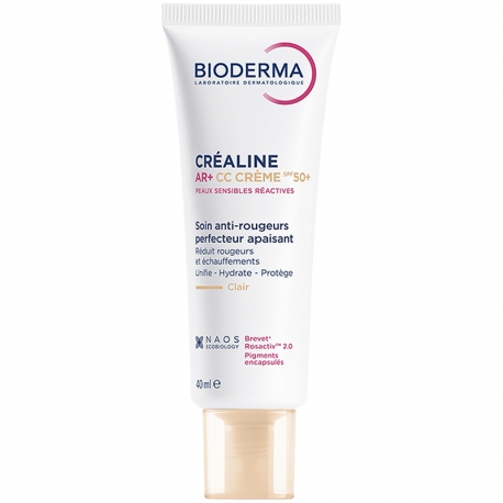 Bioderma Crealine AR+ CC Creme SPF 50+ Clair 40 ml