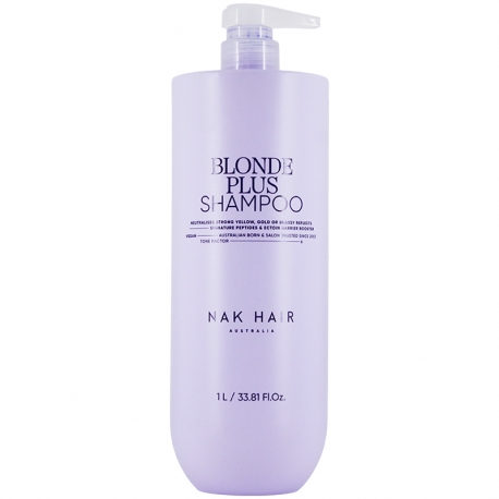 NAK HAIR Blonde Plus Shampoo 1000 ml