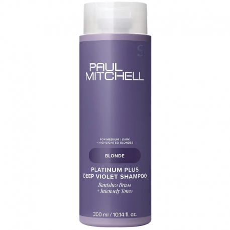 Paul Mitchell Blonde Platinum Plus Deep Violet Shampoo 300 ml