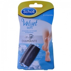 Scholl Velvet Smooth Diamond Fodfil Refill x 2
