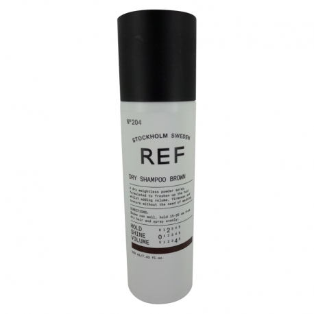 REF Dry Shampoo Brown No 204 220ml